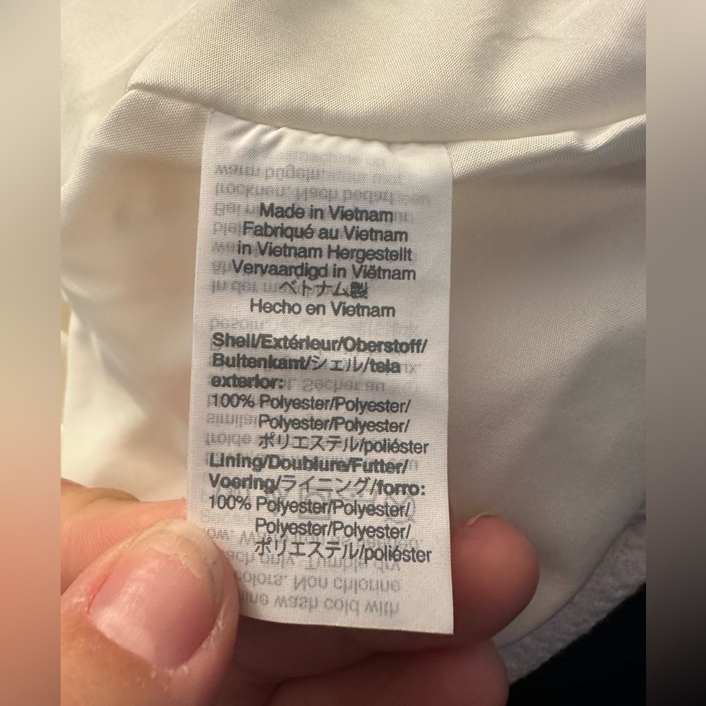 J. by J.Crew Scalloped Cami Tank Top – Ivory, Size 00 - Picture 3 of 5